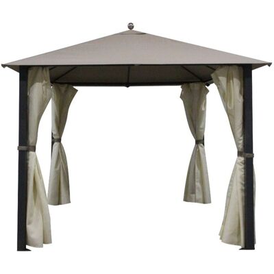 TrendLine Seitenteile für Pavillon Kos 297 x 297 cm taupe 4 Stück TrendLine Seitenteile für Pavillon Kos 297 x 297 cm taupe 4 Stück