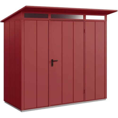 EcoStar Gerätehaus Elegant-P Typ 1 purpurrot 247,9 x 153 x 228,6 cm