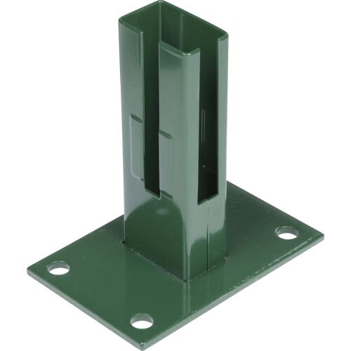 Floraworld Bodenplatte Zaunpfosten 10 x 15 cm moosgrün