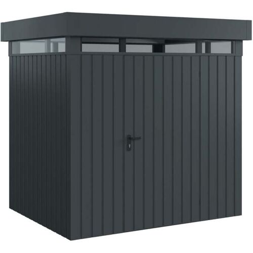 EcoStar Metallgerätehaus Euroline EFD4 LB anthrazit 214 x 166 cm 1-flg.
