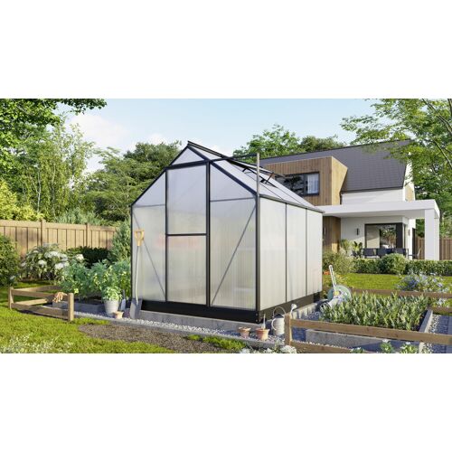 Vitavia Gewächshaus Eos 4600 HKP 4 mm schwarz 195 x 228 cm