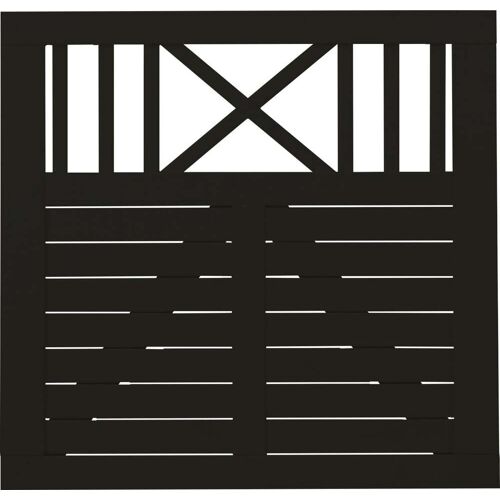 Plus Tor Nostalgi 100 x 95 cm RAL 9005 Schwarz