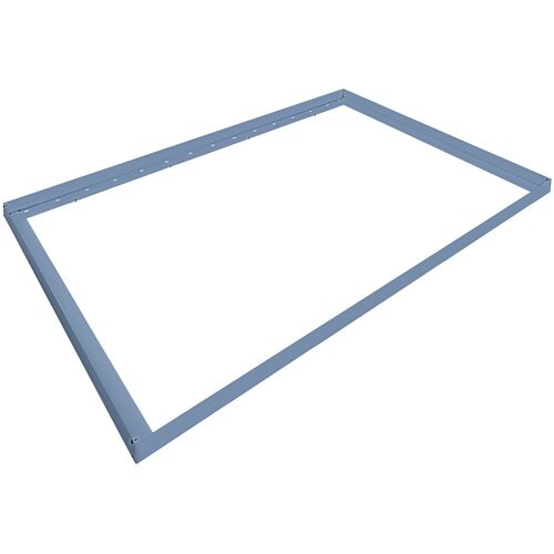 EcoStar Dachrahmen für Gründach Pultdach Typ 1 blau