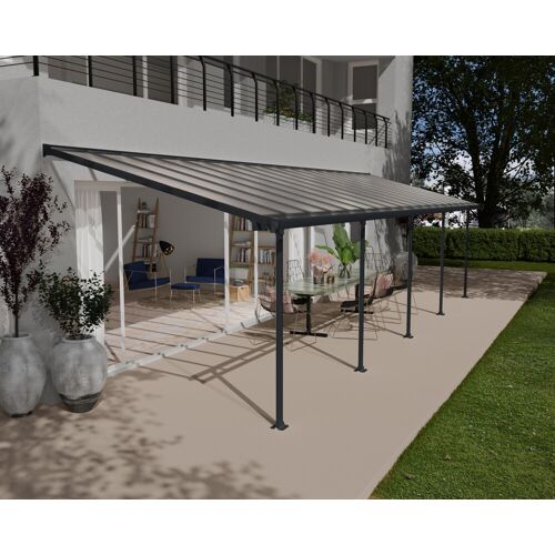 Canopia Terrassendach 971 x 300 cm grau