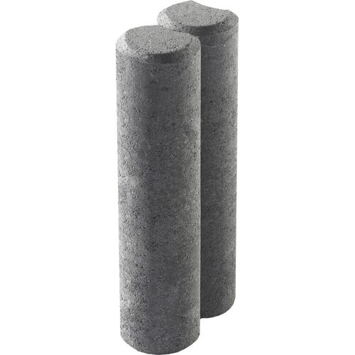 Kann Palisade 2er-Element 25 x 10 x 6 cm anthrazit