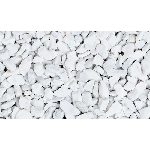 Bellamoli Granulati Splitt Bianco Carrara 3 - 5 mm weiß 25 kg