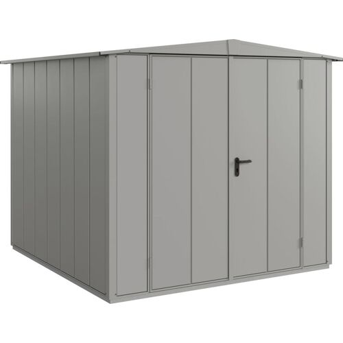 EcoStar Gerätehaus Elegant-S Typ 2 258,8 x 247,7 x 216 cm graualuminium