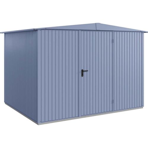 EcoStar Gerätehaus Trend-S Typ 3 323,6 x 247,7 x 219,4 cm taubenblau