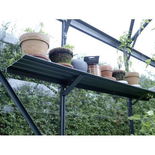 Vitavia Alu-Wandregal 122 x 15 cm smaragd