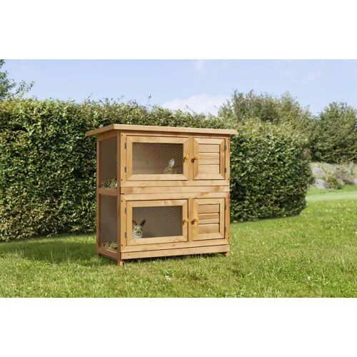 Floraworld Maschendraht-Zaun 10 m x 50 cm 25 mm Maschenweite moosgrün