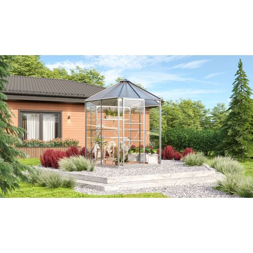 Vitavia Gewächshaus Juno 4500 253 x 221 cm 3 mm ESG