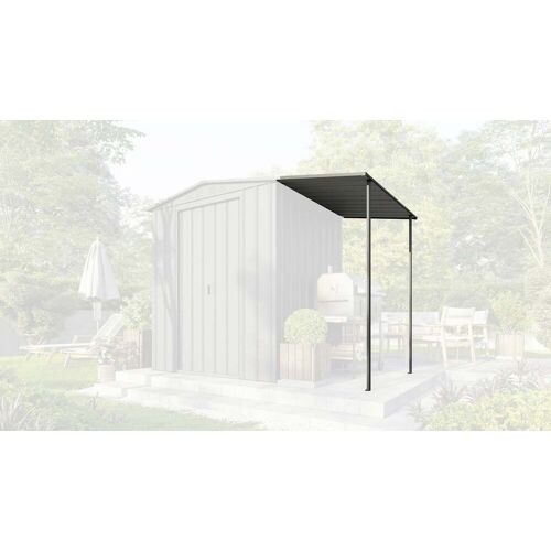 Globel Industries Globel Schleppdach für Gerätehaus Dream 65 anthrazit