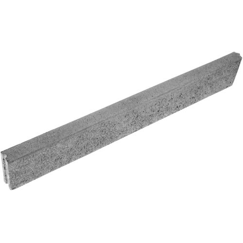 EHL Rasenkantenstein abgerundet 100 x 15 x 5 cm grau