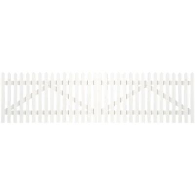 Plus Doppeltor Skagen 300 x 80 cm weiß Plus Doppeltor Skagen 300 x 80 cm weiß