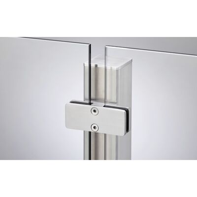 Ambiente Mittelpfosten-Set zum EINBETONIEREN 217 cm 6 x 6 cm Edelstahl V2A Ambiente Mittelpfosten-Set zum EINBETONIEREN 217 cm 6 x 6 cm Edelstahl V2A