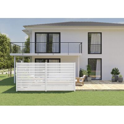 Ambiente Alu-Zaun Rhombus 90 MIDI B x H: 120 cm x 180 cm 22 mm stark Ambiente Alu-Zaun Rhombus 90 MIDI B x H: 120 cm x 180 cm 22 mm stark