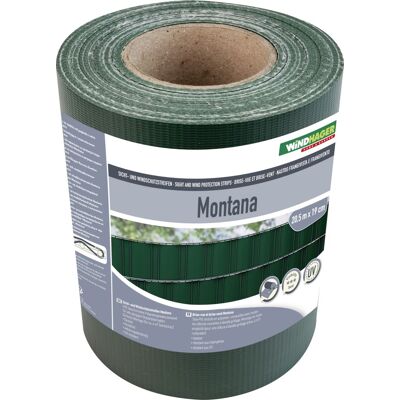 Windhager Sichtschutzstreifen Montana 20,5 m, grün Windhager Sichtschutzstreifen Montana 20,5 m, grün