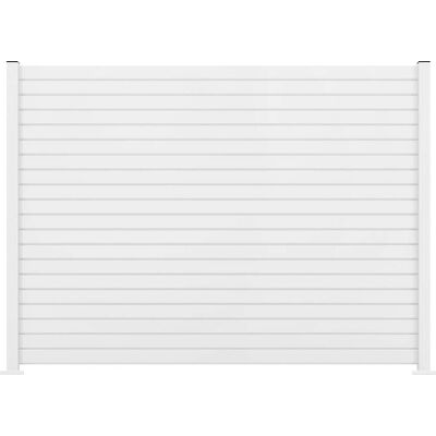 Ambiente Alu-Zaun Grundset Rhombus MINI 187 x 244,2 cm weiß Ambiente Alu-Zaun Grundset Rhombus MINI 187 x 244,2 cm weiß