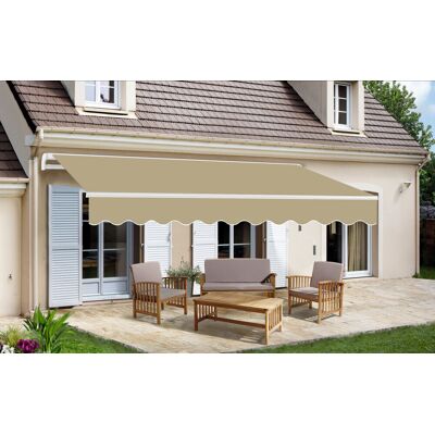 TrendLine Gelenkarm-Markise 3 x 2,5 m beige TrendLine Gelenkarm-Markise 3 x 2,5 m beige