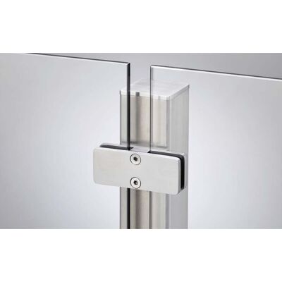 Ambiente Mittelpfosten-Set zum EINBETONIEREN 157 cm 6 x 6 cm Edelstahl V2A Ambiente Mittelpfosten-Set zum EINBETONIEREN 157 cm 6 x 6 cm Edelstahl V2A