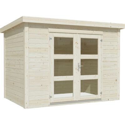 Palmako Gartenhaus Odette 1 280 x 184 cm naturbelassen Palmako Gartenhaus Odette 1 280 x 184 cm naturbelassen
