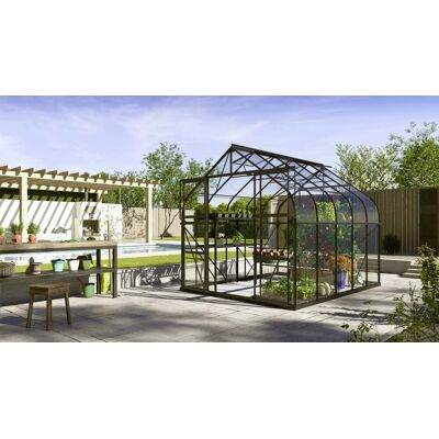 Vitavia Dione 8,3m² Gewächshaus - Schwarz - Aluminium/Glas Vitavia Dione 8,3m² Gewächshaus - Schwarz - Aluminium/Glas