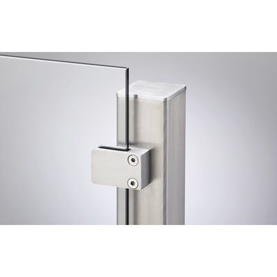 Ambiente Endpfosten-Set zum ANSCHRAUBEN 127 cm, 60 x 60 mm, Edelstahl V2A Ambiente Endpfosten-Set zum ANSCHRAUBEN 127 cm, 60 x 60 mm, Edelstahl V2A