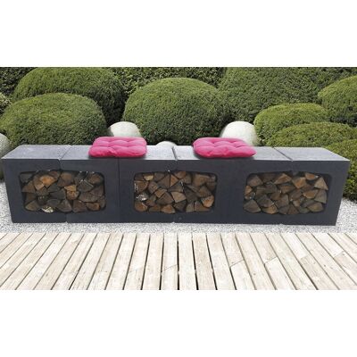 EHL U-Stein unbewehrt 40 x 50 x 40 cm anthrazit EHL U-Stein unbewehrt 40 x 50 x 40 cm anthrazit