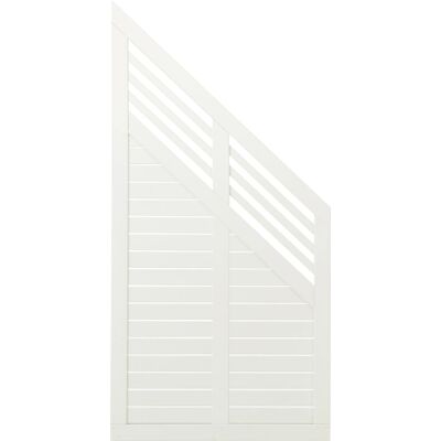 Plus Zaun Decora 90 x 180/95 cm RAL 9010 Weiß Plus Zaun Decora 90 x 180/95 cm RAL 9010 Weiß
