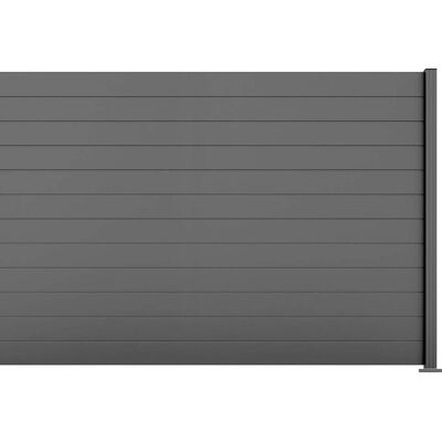 Ambiente Alu-Zaun Erweiterungsset Paneel 150 grau 187 x 274,2 cm Ambiente Alu-Zaun Erweiterungsset Paneel 150 grau 187 x 274,2 cm