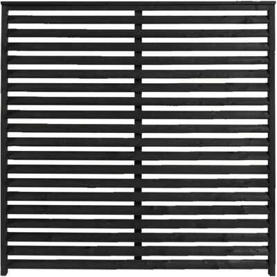 Plus Zaun Koyto 160 x 160 cm RAL 9005 Schwarz Plus Zaun Koyto 160 x 160 cm RAL 9005 Schwarz