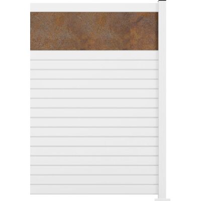 Ambiente Alu-Zaun Erweiterungsset Rhombus MINI 187 x 124,2 cm weiß Ambiente Alu-Zaun Erweiterungsset Rhombus MINI 187 x 124,2 cm weiß