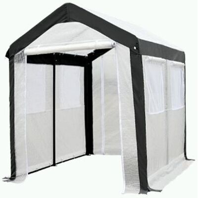 TrendLine Ersatzplane Foliengewächshaus 2,4 x 1,8 m - Größe 2,4 x 1,8 m - Material gewebeverstärkte Folie - Farbe schwarz/transparent - Greenhouse TrendLine Ersatzplane Foliengewächshaus 2,4 x 1,8 m - Größe 2,4 x 1,8 m - Material gewebeverstärkte Folie - Farbe schwarz/transparent - Greenhouse