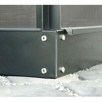 Vitavia Fundamentrahmen 3800 192 x 192 cm schwarz 12,5 cm hoch Vitavia Fundamentrahmen 3800 192 x 192 cm schwarz 12,5 cm hoch