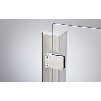 Ambiente Anfangspfosten-Set zum EINBETONIEREN 217 cm 6 x 6 cm Edelstahl V2A Ambiente Anfangspfosten-Set zum EINBETONIEREN 217 cm 6 x 6 cm Edelstahl V2A