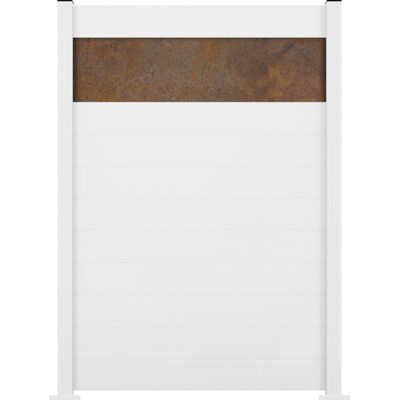 Ambiente Alu-Zaun Grundset Paneel 150 weiß 187 x 124,2 cm Ambiente Alu-Zaun Grundset Paneel 150 weiß 187 x 124,2 cm