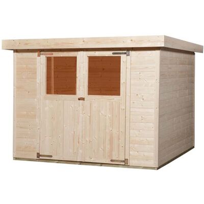 Weka Gartenhaus Mina 254 x 250 cm natur mit Fußboden Weka Gartenhaus Mina 254 x 250 cm natur mit Fußboden