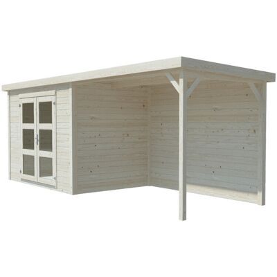 Palmako Gartenhaus Odette 1 Pergola 560 x 184 cm naturbelassen Palmako Gartenhaus Odette 1 Pergola 560 x 184 cm naturbelassen
