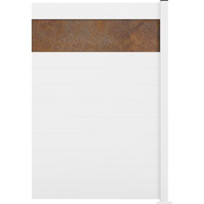 Ambiente Alu-Zaun Erweiterungsset Paneel 150 weiß 187 x 124,2 cm Ambiente Alu-Zaun Erweiterungsset Paneel 150 weiß 187 x 124,2 cm