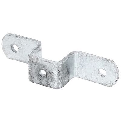 Alberts Befestigungslasche für Universalpfosten 30 x 30 mm, feuerverzinkt Alberts Befestigungslasche für Universalpfosten 30 x 30 mm, feuerverzinkt