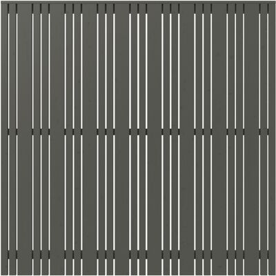 Plus Zaun Tangent 180 x 180 cm umbragrau fungizidbehandelt Plus Zaun Tangent 180 x 180 cm umbragrau fungizidbehandelt