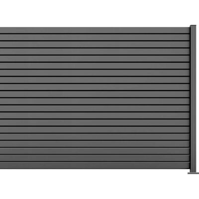Ambiente Alu-Zaun Erweiterungsset Rhombus MINI 187 x 244,2 cm grau Ambiente Alu-Zaun Erweiterungsset Rhombus MINI 187 x 244,2 cm grau