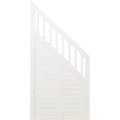 Plus Zaun Nostalgie 90 x 180/95 cm RAL 9010 Weiß Plus Zaun Nostalgie 90 x 180/95 cm RAL 9010 Weiß