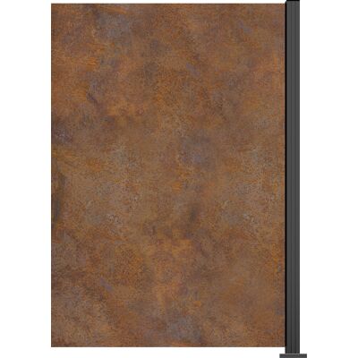 Ambiente Glaszaun Erweiterungsset Klarglas 187 x 124,2 cm mit Motivdruck anthrazit Ambiente Glaszaun Erweiterungsset Klarglas 187 x 124,2 cm mit Motivdruck anthrazit