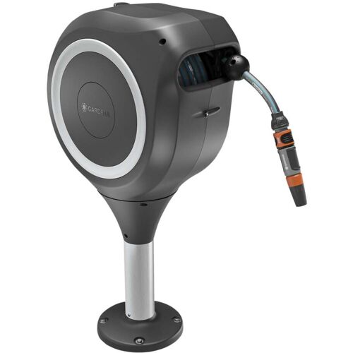 Gardena Terrassen-Schlauchbox RollUp M mit 20 m Schlauch automatisches Aufrollen