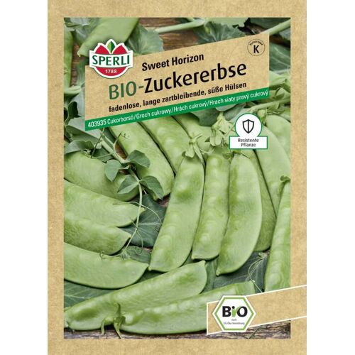 Sperli Saatgut BIO Zuckererbsen für bis zu 3-4 lfd. Meter