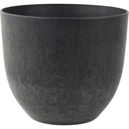 Artstone Pflanztopf Bola Ø33cm schwarz Ø 33 cm