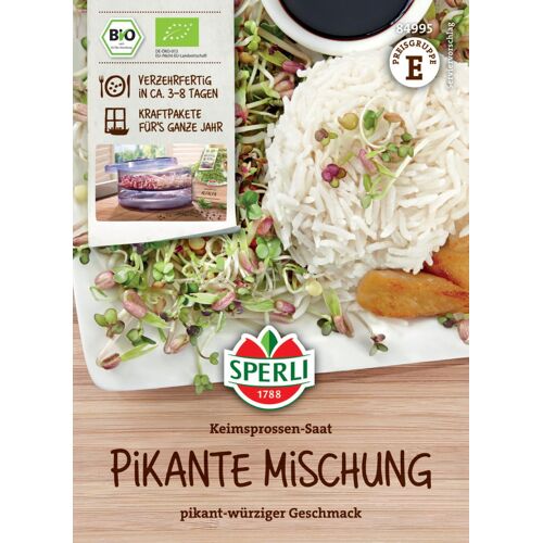 Sperli BIO Keimsprossen-Saat Pikante Mischung