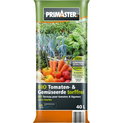 Primaster Bio Tomaten- & Gemüseerde 40 L torffrei