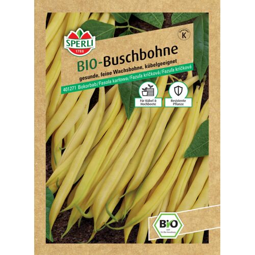 Sperli BIO Buschbohne gelb